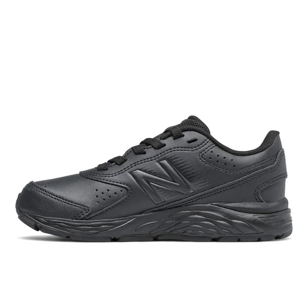 New Balance 680 V6 Uniform Running Shoes Black Kids - 36