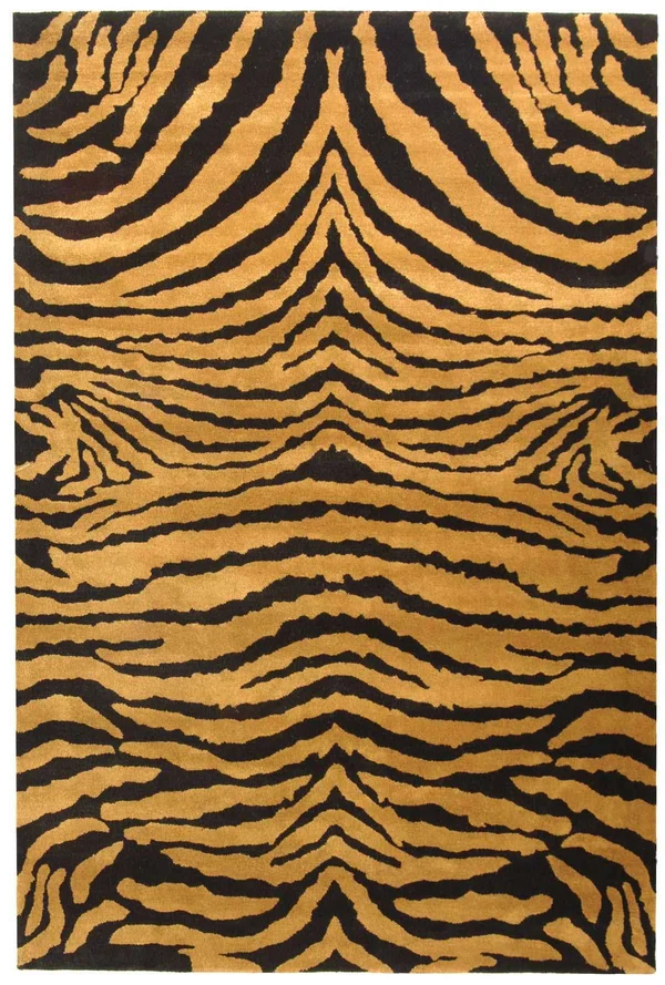 Safavieh Soho Rug SOH434E Black - Brown, 5& x 8&