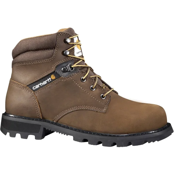 Carhartt CMW6274 6x22 Steel Toe Work Boot 13 Men's Brown