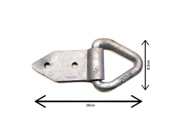 A B Tools DK17_4PK Fold Over Tie Down Lashing Eye - Anchor Point 4 Pack Heavy Duty