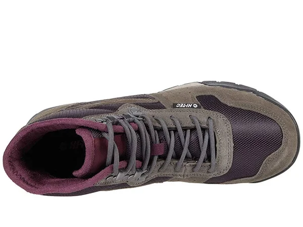 Hi-Tec Women's Sierra Lite Mid Hiking Boots - Wine 8.5