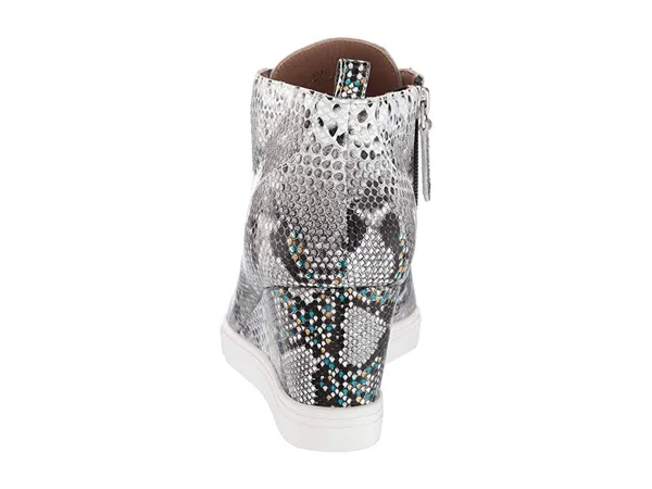 Linea Paolo Felicia 3 Women's Shoes White/Black/Grey : 7 M