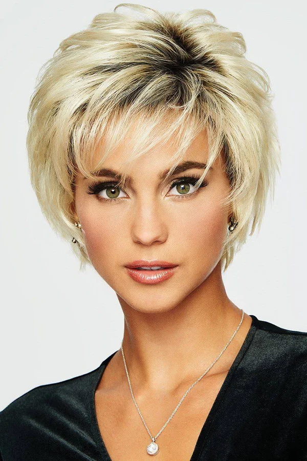 Raquel Welch Voltage Wig R9F26 Mocha Foil - Average