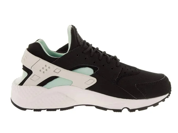 Nike Women's Air Huarache Run Running Shoe, Size: 6.5, Black