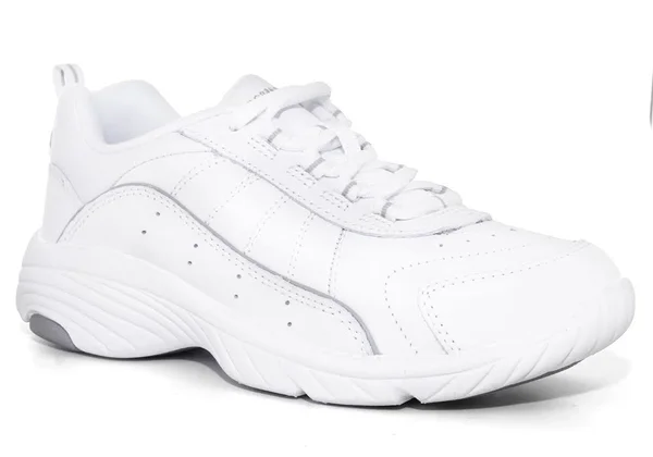 Easy Spirit Punter Sneaker - Size 7.5 in White Leather at Nordstrom