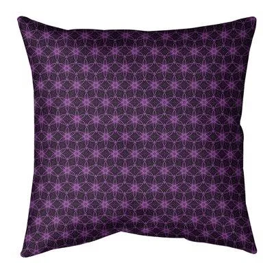 Ornate Circles Throw Pillow East Urban Home Size: 20x22 H x 20x22 W - Fill Material: No Fill, Color: Sacramento