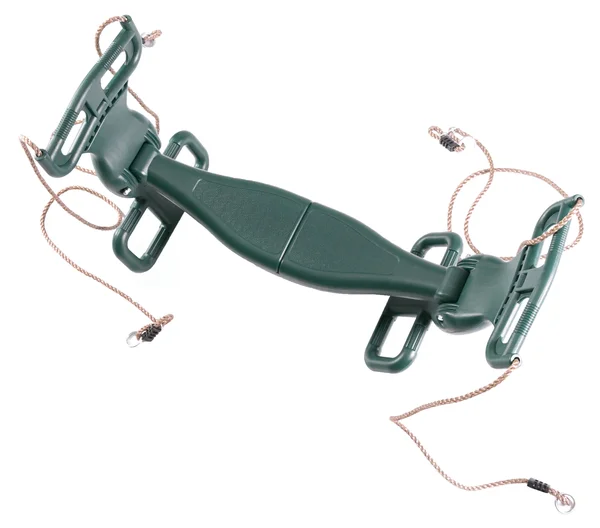 PLAYBERG Plastic Double Glider Playground 2 Person Swing - Green