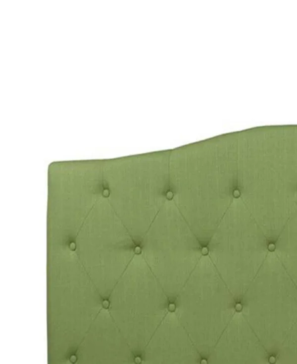 Contemporary Full Queen Headboard Green