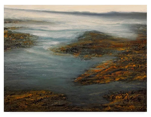 Trademark Art Michael Mot 'Rocky Cove Island' Canvas Art