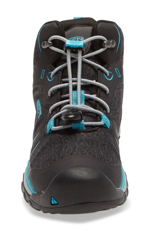 Girl's Keen Terradora II Waterproof Sneaker, Size 2 M - Black