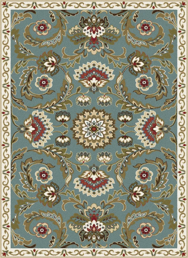 Tayse Majesty Mjs10 Greta Indoor Area Rug Seafoam