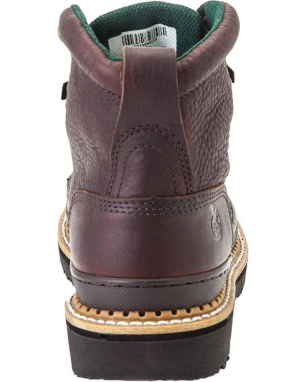 Georgia Giant Women's Steel Toe Work Boot, Size: 11, Brown