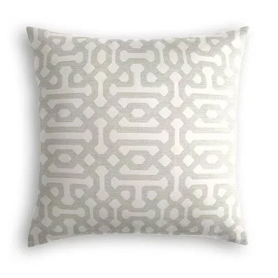 Palladino Outdoor Square Pillow Cover & Insert Sol 72 Outdoor Color: Gray - Size: 22x22 x 22x22