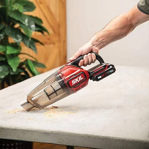 Skil PWRCore 20V Handheld Vacuum - Includes 2.0Ah Lithium Battery and PWRJump Charger - VA593602