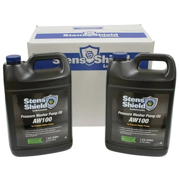 Stens 758-032 Pressure Washer Pump Oil Aw100, Four 1 Gallon Bottles