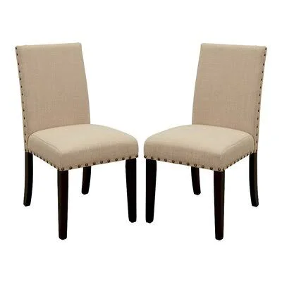Cross Back Side Chair in Yellow Darby Home Co