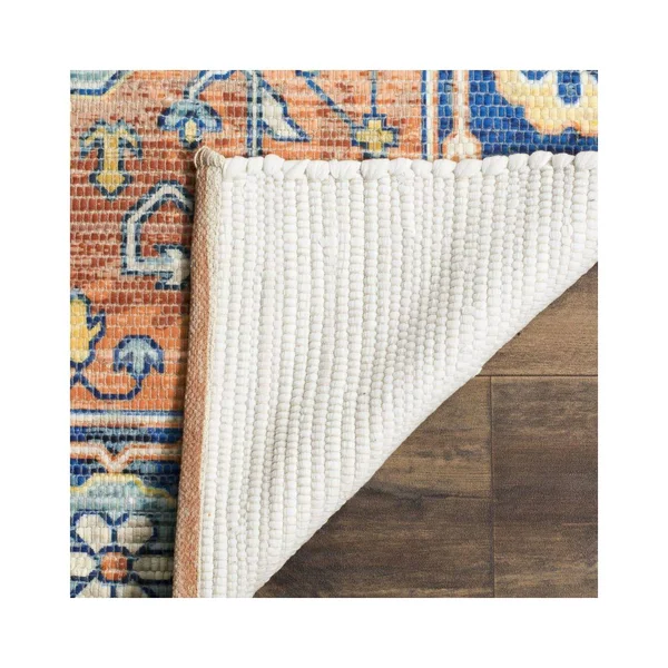 Safavieh Saffron SFN585A 2&3x22 x 8&0x22 Runner Blue - Coral Area Rug