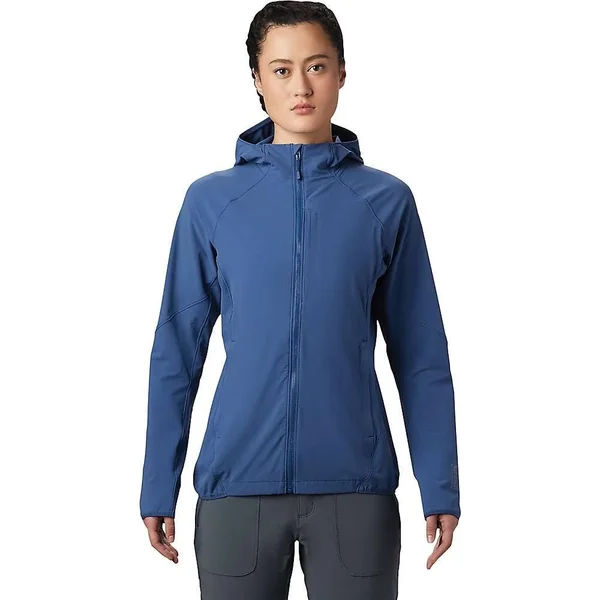 Mountain Hardwear Women's Chockstone Full Zip Hoody - Xs - Better Blue