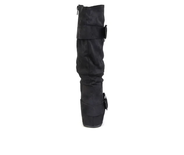 Journee Collection Women's Wide Calf Jester-01 Boot - Black