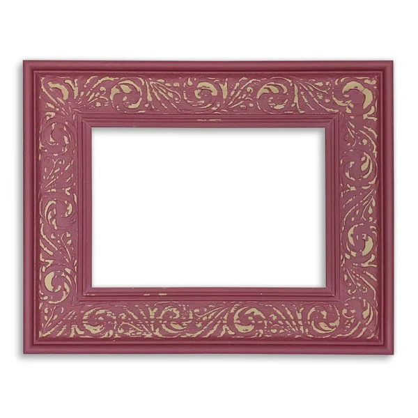 Modern Baroque Embossed Frame in Rose, 15x22 x 18x22