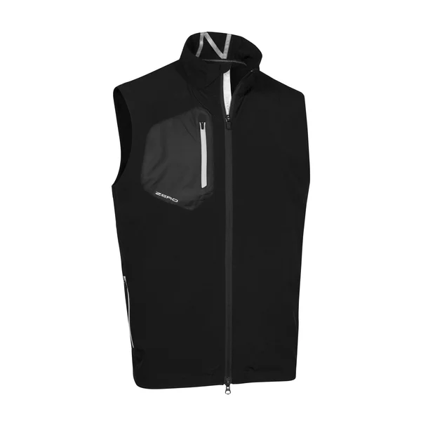Zero Restriction Men's Z700 Full Zip Vest Black XL