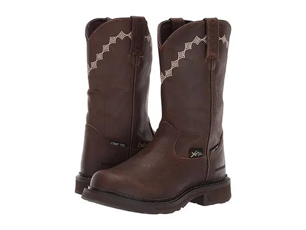 Justin Ladies Gypsy Fashion 11in Comp Toe Boots 11
