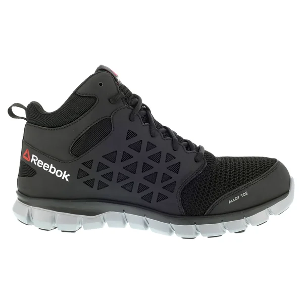 Reebok Sublite Cushion Work Mid Alloy Toe SD Boots, Men's Black