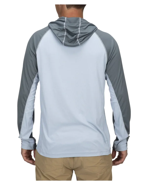 Simms Bugstopper Solarflex Hoody - Steel Blue - L