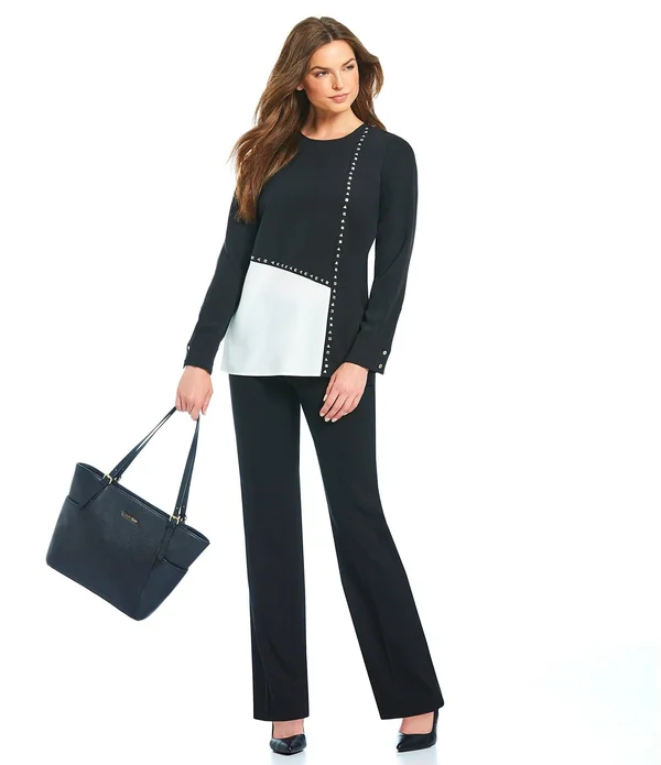 Calvin Klein Madison Pants 12 - Black