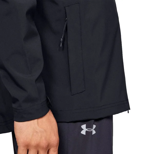 Under Armour Men's Storm Rain Jacket - Black, XL