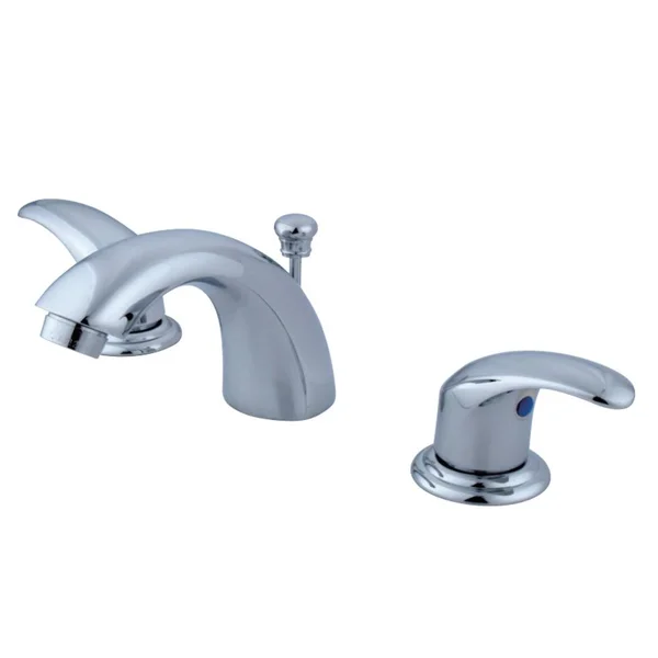 Kingston Brass Kb6951ll Legacy Mini Widespread Lavatory Faucet with Pop-Up - Polished Chrome