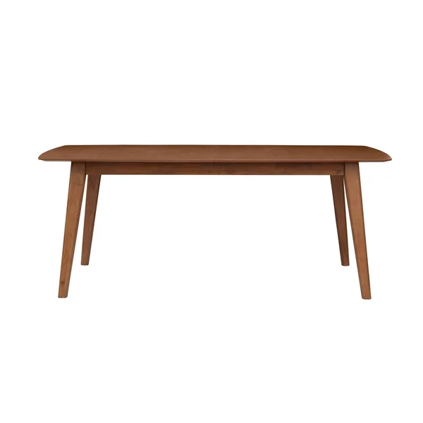 Rye Studio Santos 75-92 x 37 Mid-Century Extension Dining Table - Walnut