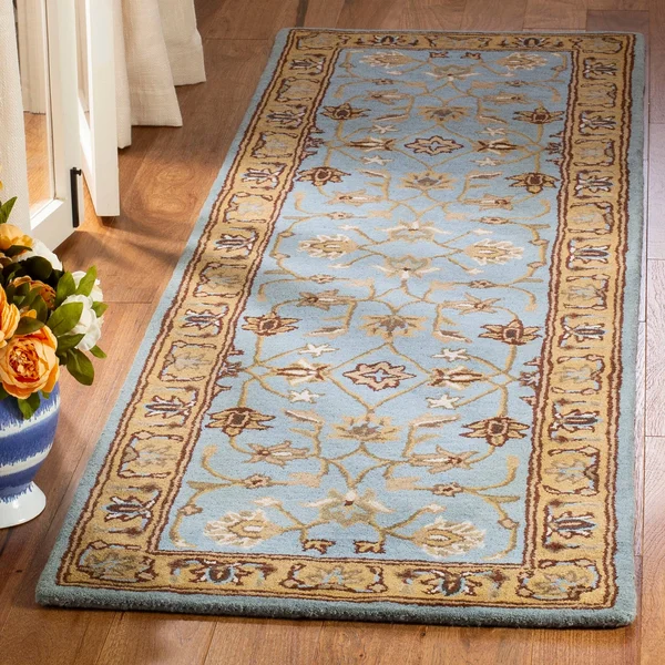 Safavieh Heritage Blue & Gold Area Rug; 5& x 8&
