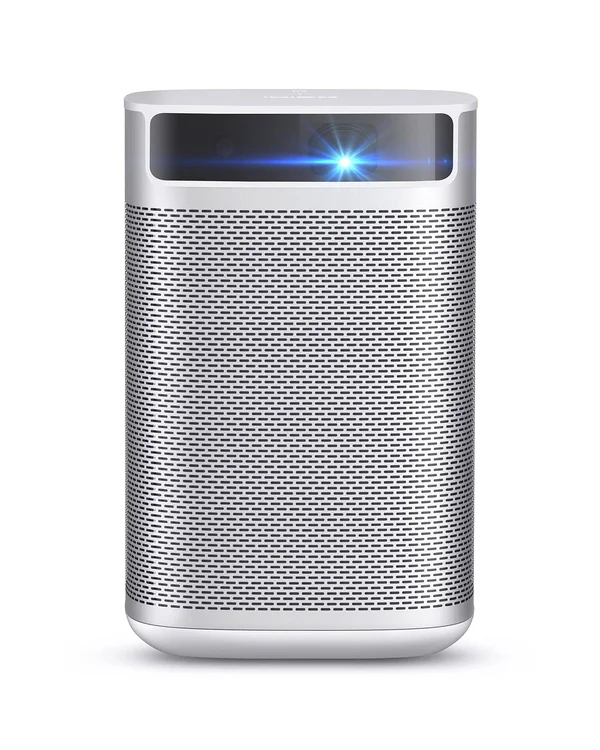 XGIMI Mogo Pro Projector for Outdoor Movies - Native Android TV 9.0, 1080p Wi-Fi Movie Projector, 5, 000+ Apps, 100-inch Display, Ho