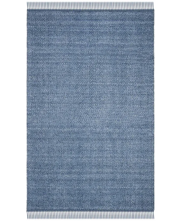 Lauren Ralph Lauren Amalie LRL6350A Blue 4& x 6& Area Rug - Blue
