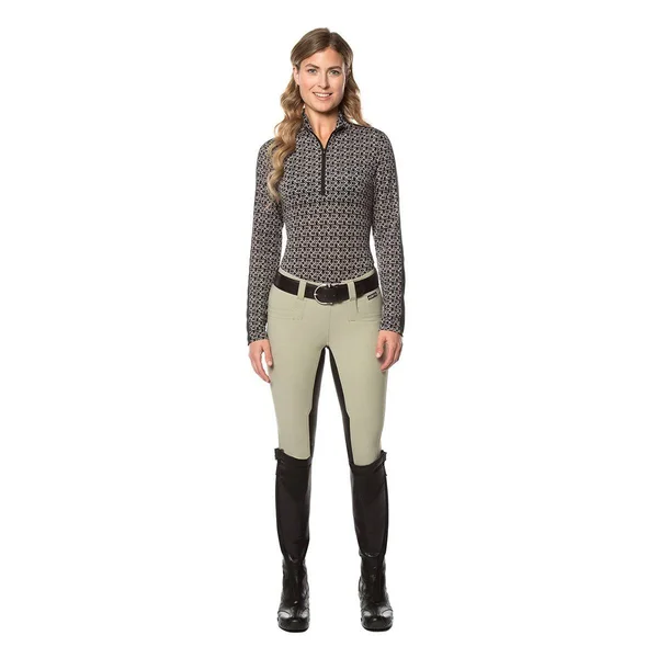 Kerrits Cool Ride Ice Fil Long Sleeve Shirt Print