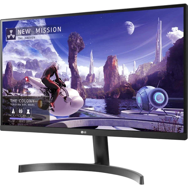 LG 27QN600-B 27x22 QHD IPS HDR10 Monitor with AMD FreeSync