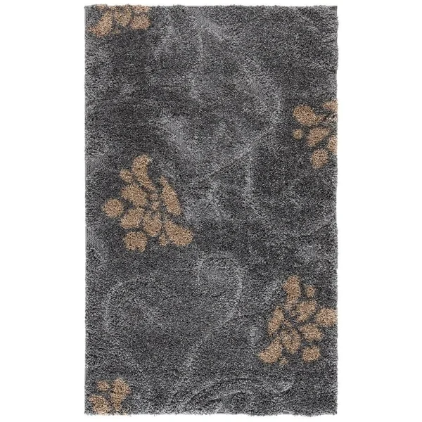 Safavieh Florida Shag Grey & Beige 2&-3x22 x 11& Rug