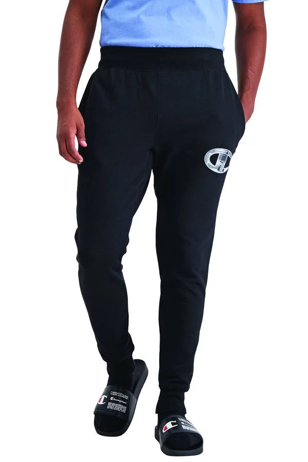 Champion Men's REVERSE Weave Jogger Xs, Black