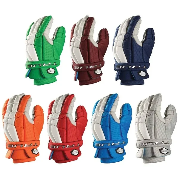 True Source Glove Lacrosse Gloves - Royal Blue, Size: Medium
