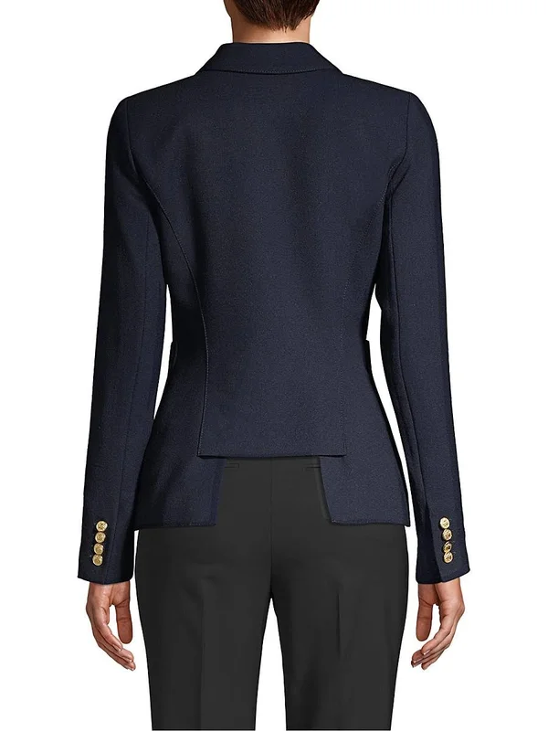 Smythe Women's Duchess Wool Blazer - Camel - Size 6