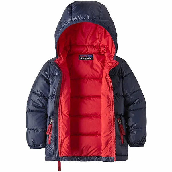 Patagonia Baby Hi-Loft Down Sweater Hoody - New Navy - 4T