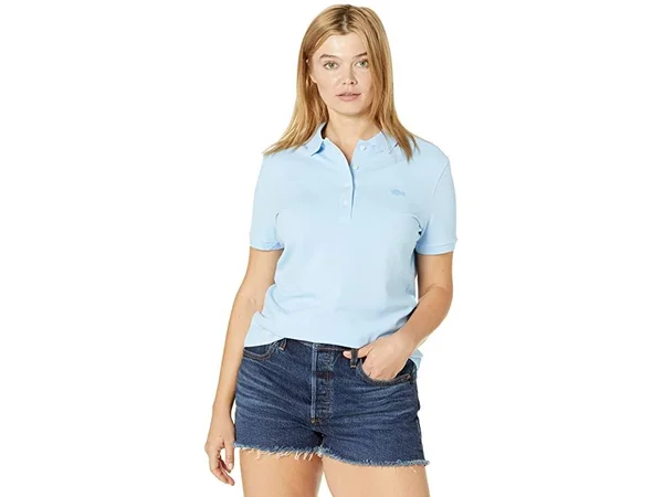 Lacoste Women's Slim Fit Stretch Cotton Piqué Polo - 40