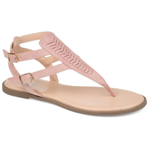 Journee Collection Women's Harmony Sandal Pink 12
