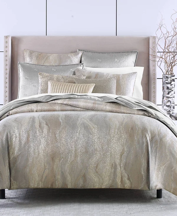 Hotel Collection Terra Sham, Standard, Created for Macy&s - Grey