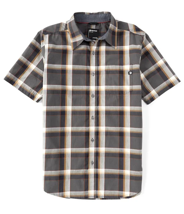 Marmot Meeker Short-Sleeve Shirt - Men's Dark Steel - S