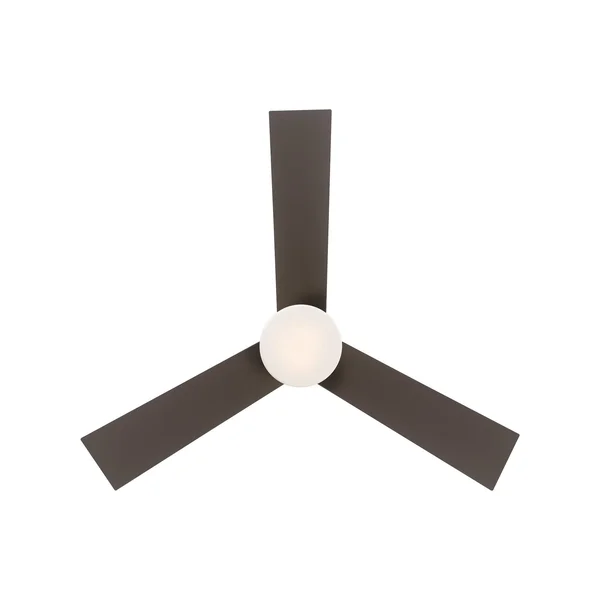 Modern Forms-FR-W1803-44L-35-MB-Axis - 44 inch 3 Blade Ceiling Fan