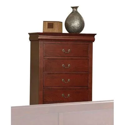 Phair 5 - Drawer Accent Chest Alcott Hill Color: Cherry