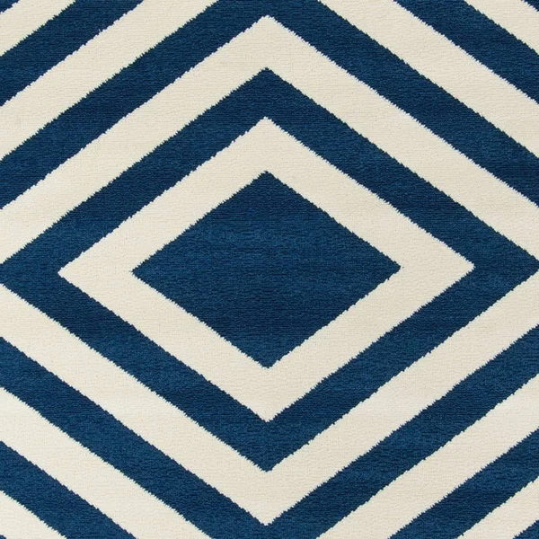 Momeni Baja Area Rug, Navy, 6&7x22 x 9&6x22