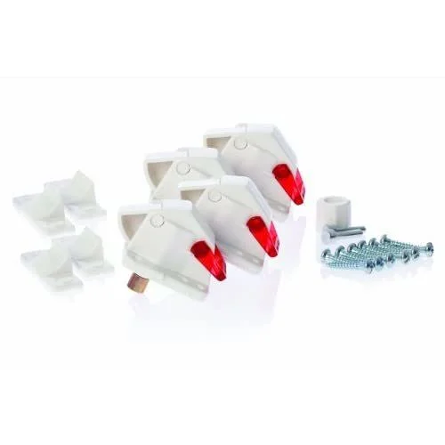 Dreambaby Mag Lock - 4 Locks (White)